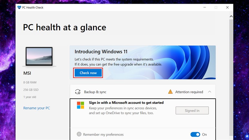 kiểm tra máy tính có cài được Windowѕ 11 không