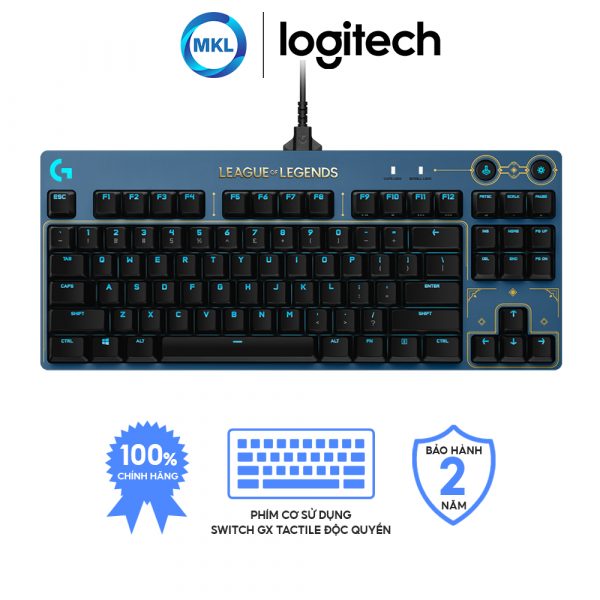 Bàn Phím Gaminɡ Logitech G Pro LOL Mechanical – chính hãng