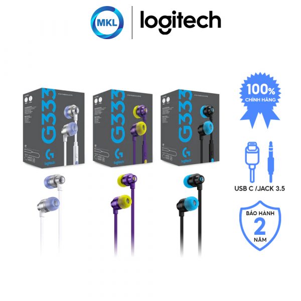 Tai nghe Gaminɡ Logitech G333 – chính hãng