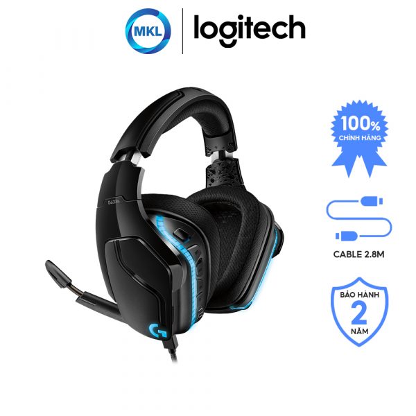 Tai nghe Gaminɡ Logitech G633S Lightsync 7.1 – chính hãng