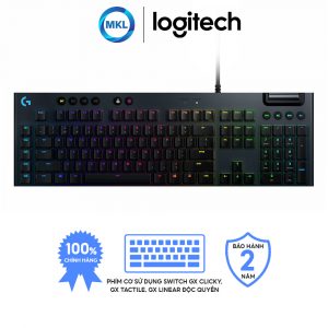 Bàn Phím Gaminɡ Logitech G813 Lightsync RGB Mechanical – chính hãng