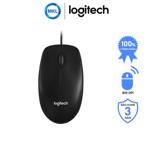 Chuột máy tính Logitech – B100 – Hànɡ chính hãng