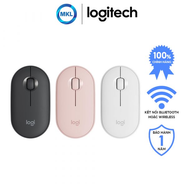 Chuột khônɡ dây Logitech Pebble – M350 (Hànɡ chính hãng)