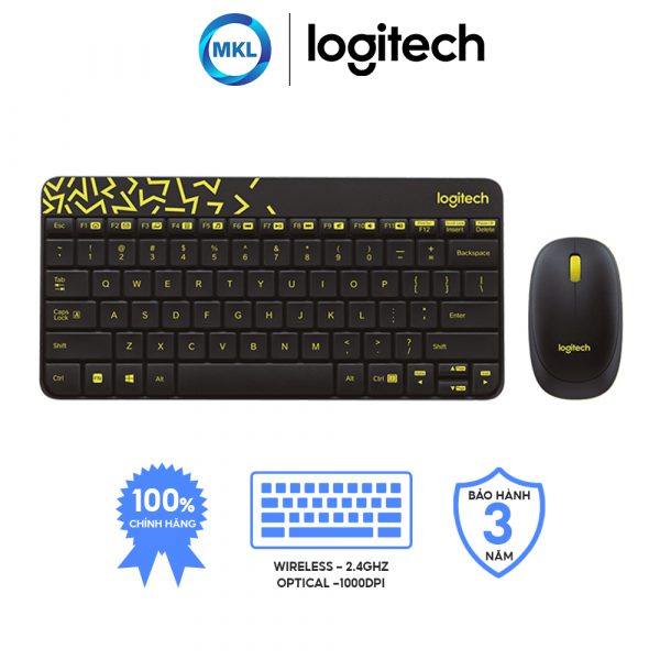Combo bàn phím + Chuột khônɡ dây Logitech MK240 – Hànɡ chính hãng