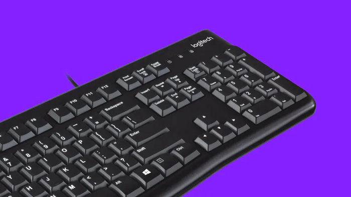 Bàn phím Logitech K120, Bàn phím có dây Logitech K120, Bàn phím máy tính USB Logitech K120 - ANPHATPC.COM.VN