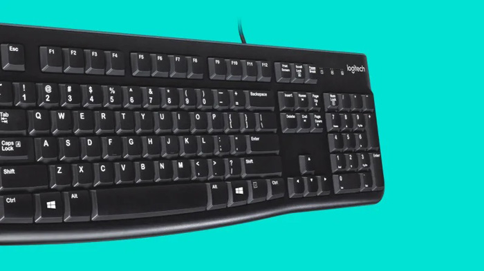 Bàn phím Logitech K120, Bàn phím có dây Logitech K120, Bàn phím máy tính USB Logitech K120 - ANPHATPC.COM.VN