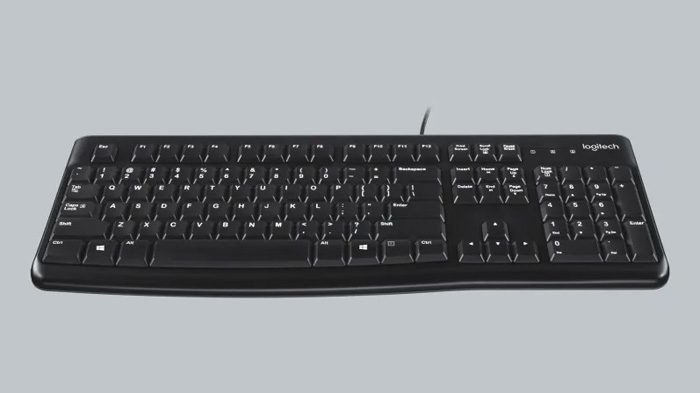 Bàn phím Logitech K120, Bàn phím có dây Logitech K120, Bàn phím máy tính USB Logitech K120 - ANPHATPC.COM.VN