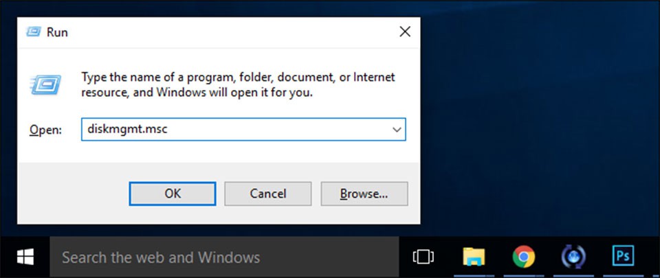 lỗi unknown not Initialized disk
