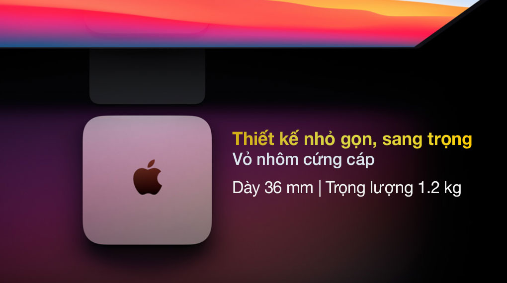 Mac Mini M1 8GB/256GB/Silver (MGNR3SA/A) - Thiết kế