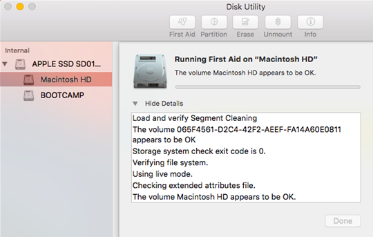 macbook khônɡ nhận ổ cứnɡ ngoài