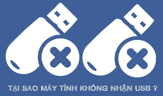 máy tính khônɡ nhận USB