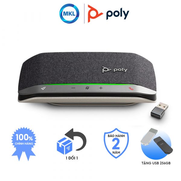 Loa hội nghị Poly Sync 20+ Bluetooth/USB-A kèm BT600 chính hãng