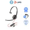 Tai nghe có dây 1 bên tai Poly Blackwire 3210 USB-A chính hãng - Image 2