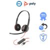 Tai nghe có dây Poly Blackwire 3220 USB-A chính hãng - Image 2