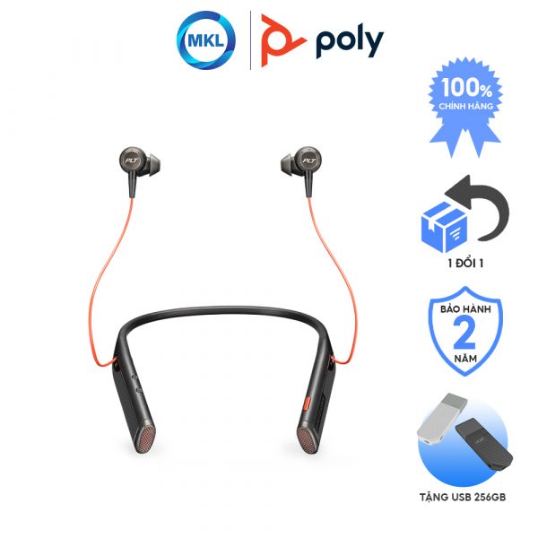 Tai nghe Bluetooth Poly Voyager 6200 UC chính hãng