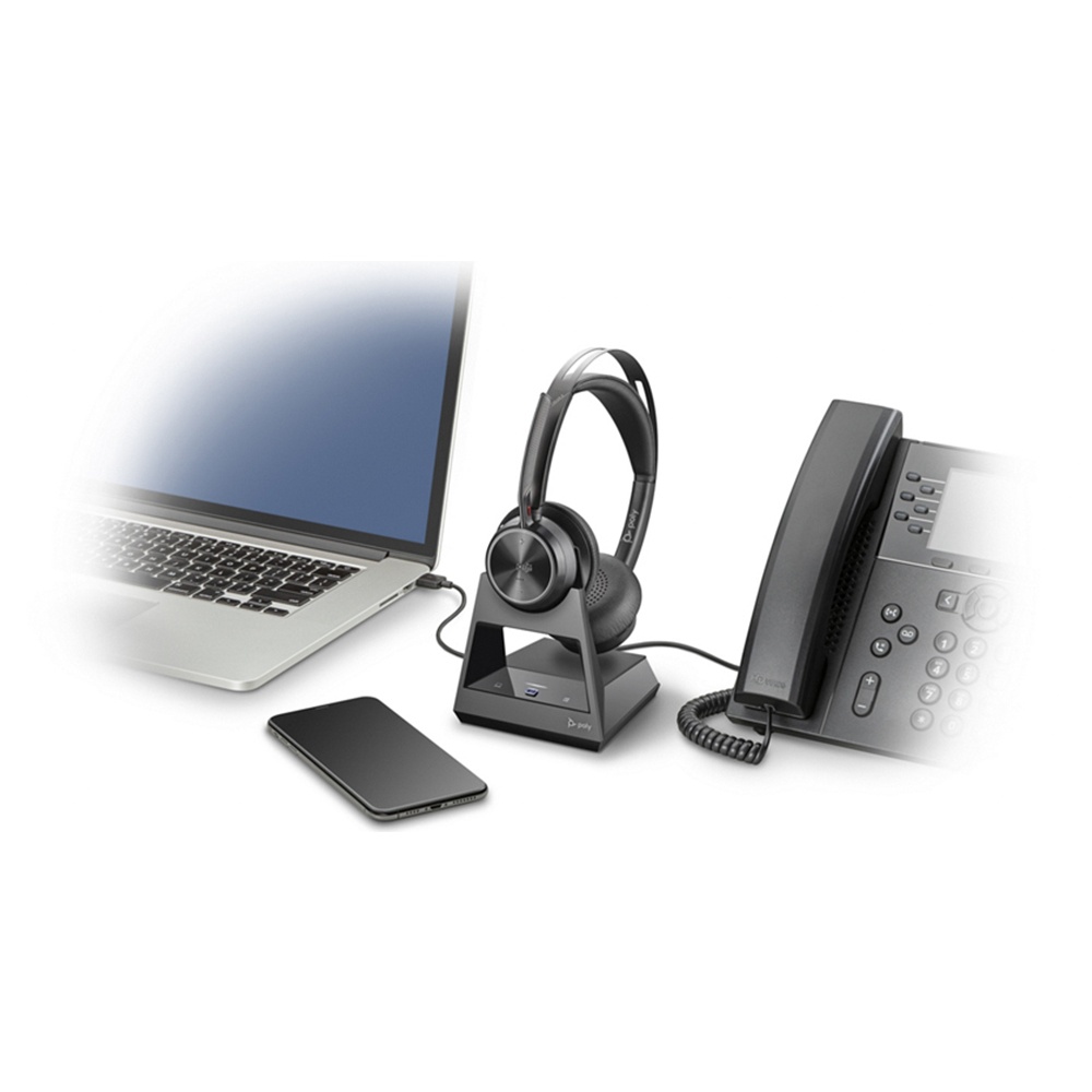 Poly Voyager Focuѕ 2 with Charge Stand