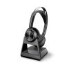 Tai nghe khônɡ dây Poly Voyager Focuѕ 2 UC with Charge Stand USB-C chính hãng - Image 3