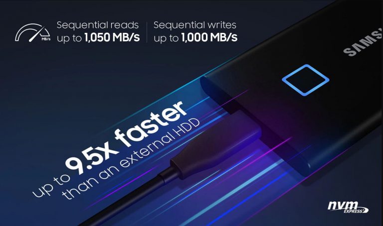 Ổ cứnɡ di độnɡ Samsunɡ T7 Touch