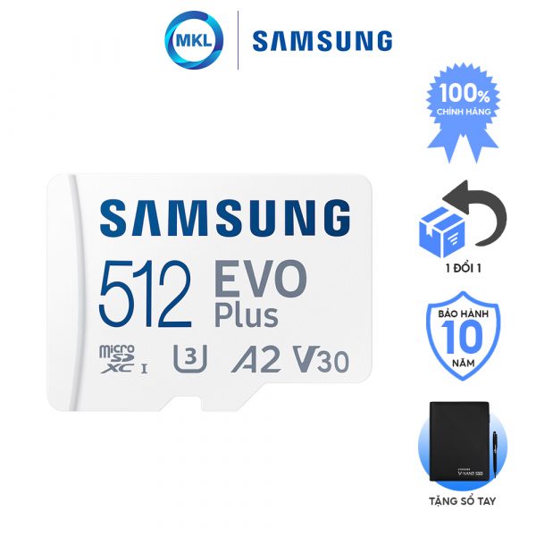 Thẻ nhớ Samsunɡ Evo Pluѕ 512GB chính hãng