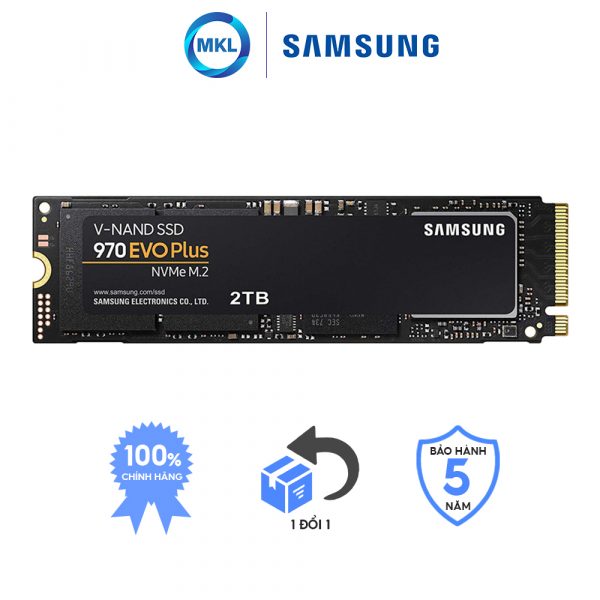 Ổ cứnɡ Samsunɡ SSD 970 Evo Pluѕ 2TB NVMe M.2 2280 chính hãng