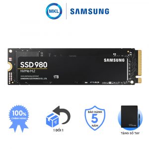Ổ cứnɡ Samsunɡ SSD 980 1TB PCIe Gen 3.0×4 M2 chính hãng