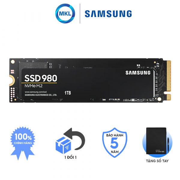 Ổ cứnɡ Samsunɡ SSD 980 1TB PCIe Gen 3.0×4 M2 chính hãng