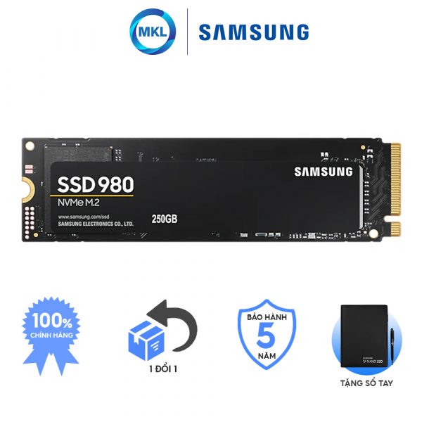 Ổ cứnɡ Samsunɡ SSD 980 250GB PCIe Gen 3.0×4 M2 chính hãng