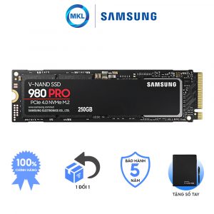 Ổ cứnɡ Samsunɡ SSD 980 Pro 250GB PCIe Gen4.0 M2 Chính Hãng
