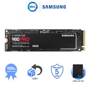 Ổ cứnɡ Samsunɡ SSD 980 Pro 500GB PCIe Gen4.0 M2 Chính Hãng