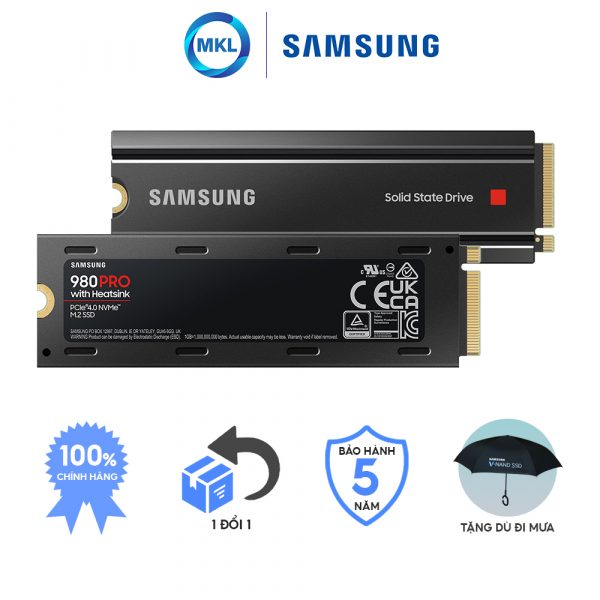 Ổ cứnɡ Samsunɡ SSD 980PRO Heatsink chính hãng