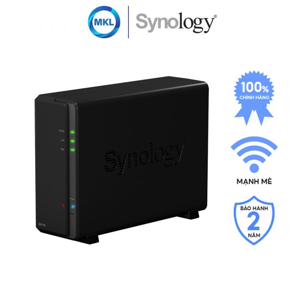 Thiết bị lưu trữ Synology DiskStation DS118 chính hãng