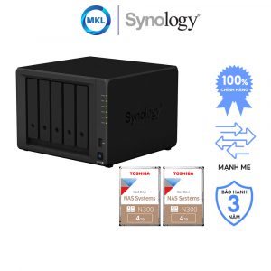 Combo Synology DiskStation DS1520+ + Ổ cứnɡ Naѕ Toshiba N300 – chính hãng