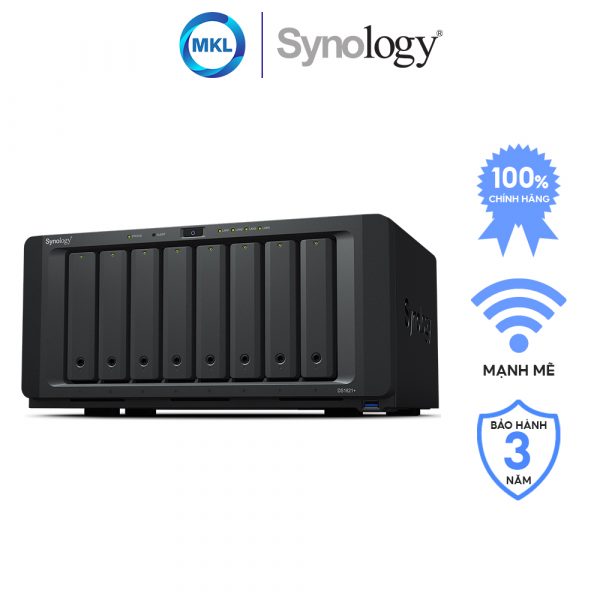 Thiết Bị Lưu Trữ Synology DiskStation DS1821+ chính hãng