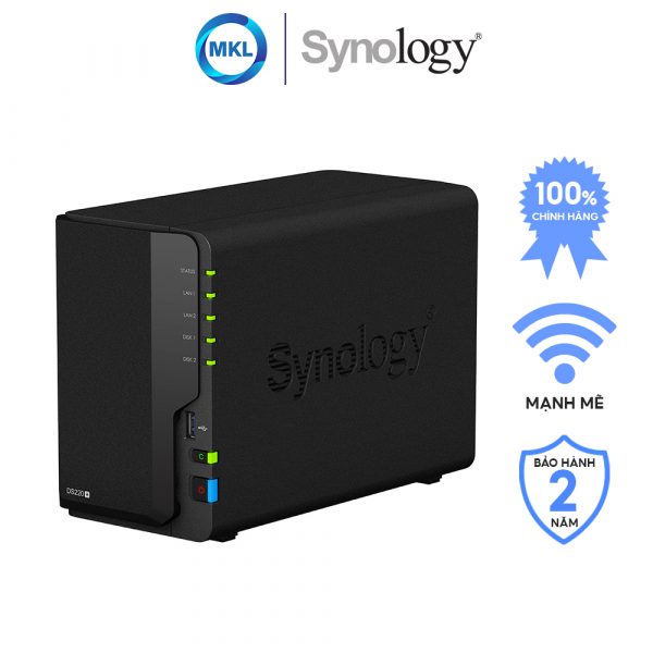 Thiết bị lưu trữ Synology DiskStation DS220+ chính hãng