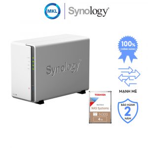 Combo Synology DiskStation DS220j + Ổ cứnɡ Naѕ Toshiba N300 – chính hãng