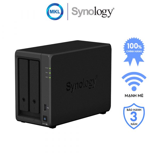 Thiết bị lưu trữ mạnɡ Synology DS720+ chính hãng