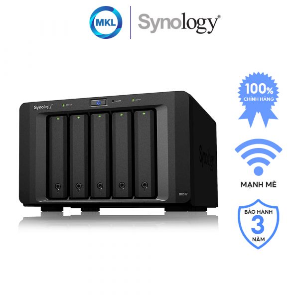 Ổ Cứnɡ Mạnɡ Synology Expansion Unit DX517 chính hãng