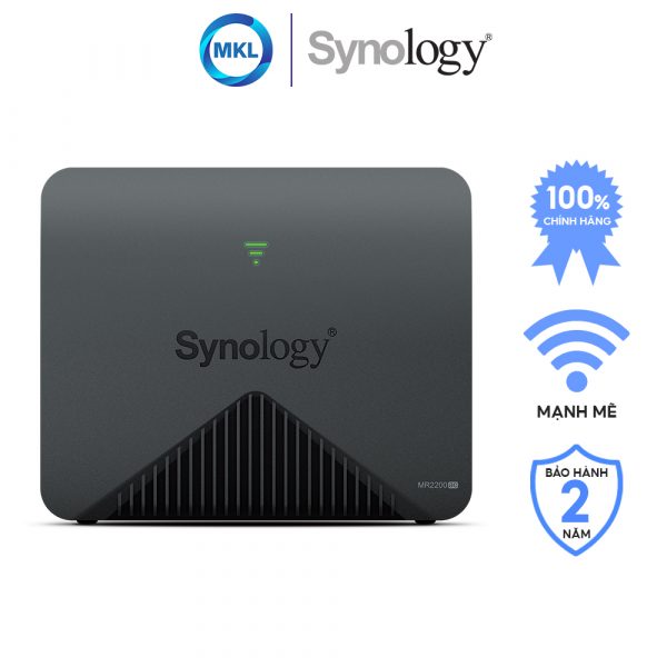 Thiết bị Synology MR2200ac Mesh Router chính hãng