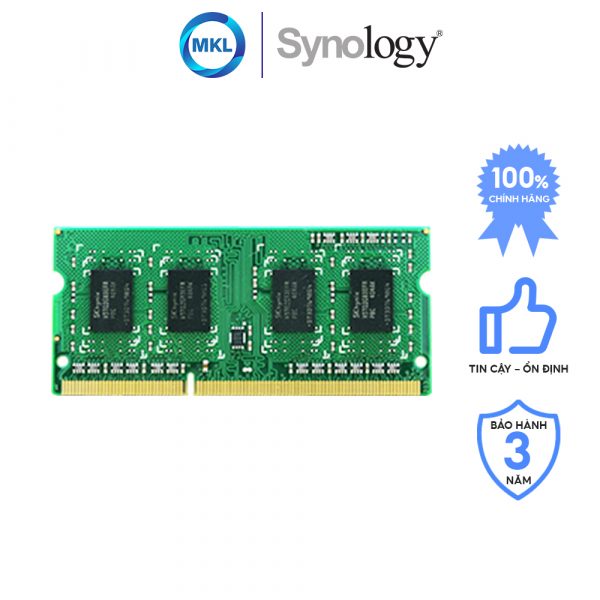 Ram Synology RAM1600DDR3L-8GB chính hãng