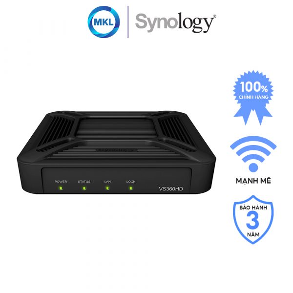 Thiết bị Synology VisualStation VS360HD chính hãng