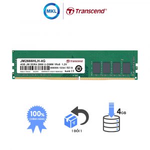Ram Desktop Transcend JetRam DDR4 4GB 2666Mhz U-DIMM chính hãng