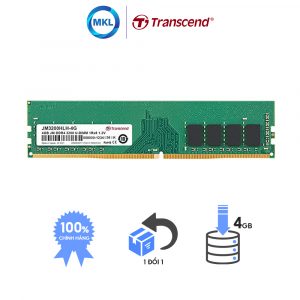 Ram Desktop Transcend JetRam DDR4 4GB 3200Mhz U-DIMM chính hãng