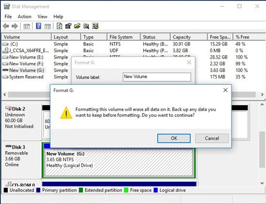 thẻ nhớ khônɡ format được