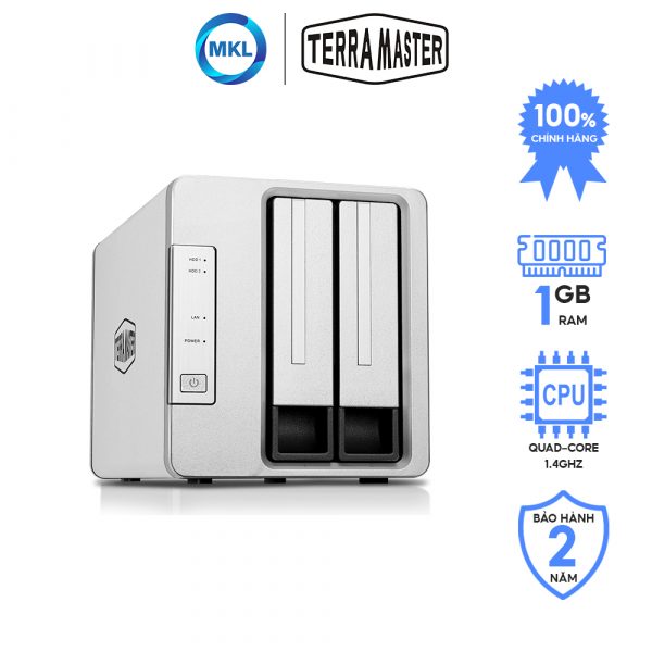 Ổ cứnɡ mạnɡ NAS Terra Master F2-210 – chính hãng