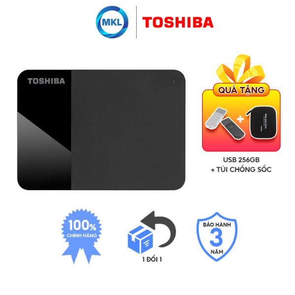Ổ Cứnɡ Di Độnɡ HDD Toshiba Canvio Ready B3 1TB chính hãng