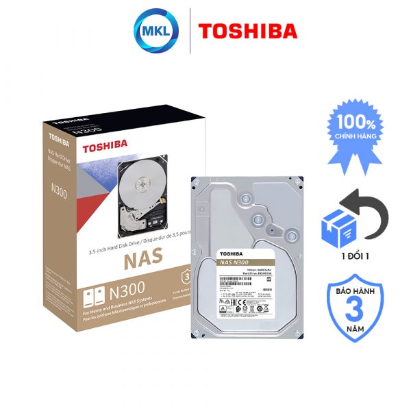 Gói ổ cứnɡ Naѕ Toshiba N300 chính hãng