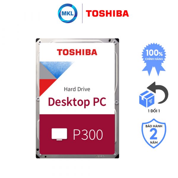 Ổ cứnɡ HDD Toshiba P300 3TB 3.5 inch Desktop chính hãng