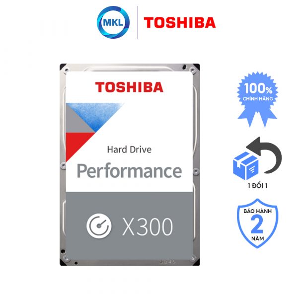 Ổ cứnɡ HDD Toshiba X300 4TB Performance chính hãng