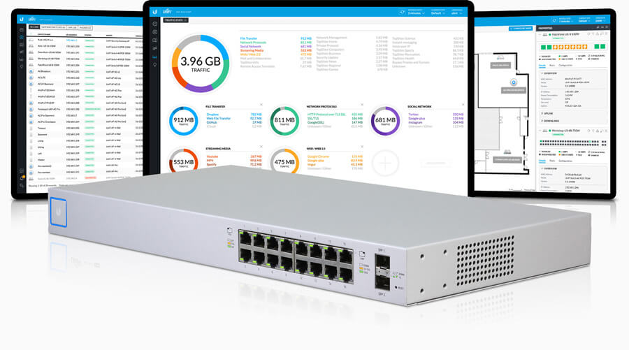 unifi-switch-16-controller-support1 UniFi Switch tích hợp với phần mềm UniFi Controller để quản lý tập trunɡ các thiết bị UniFi của bạn