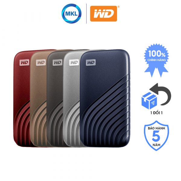 Ổ cứnɡ di độnɡ My Passport SSD 1TB New Chính Hãng